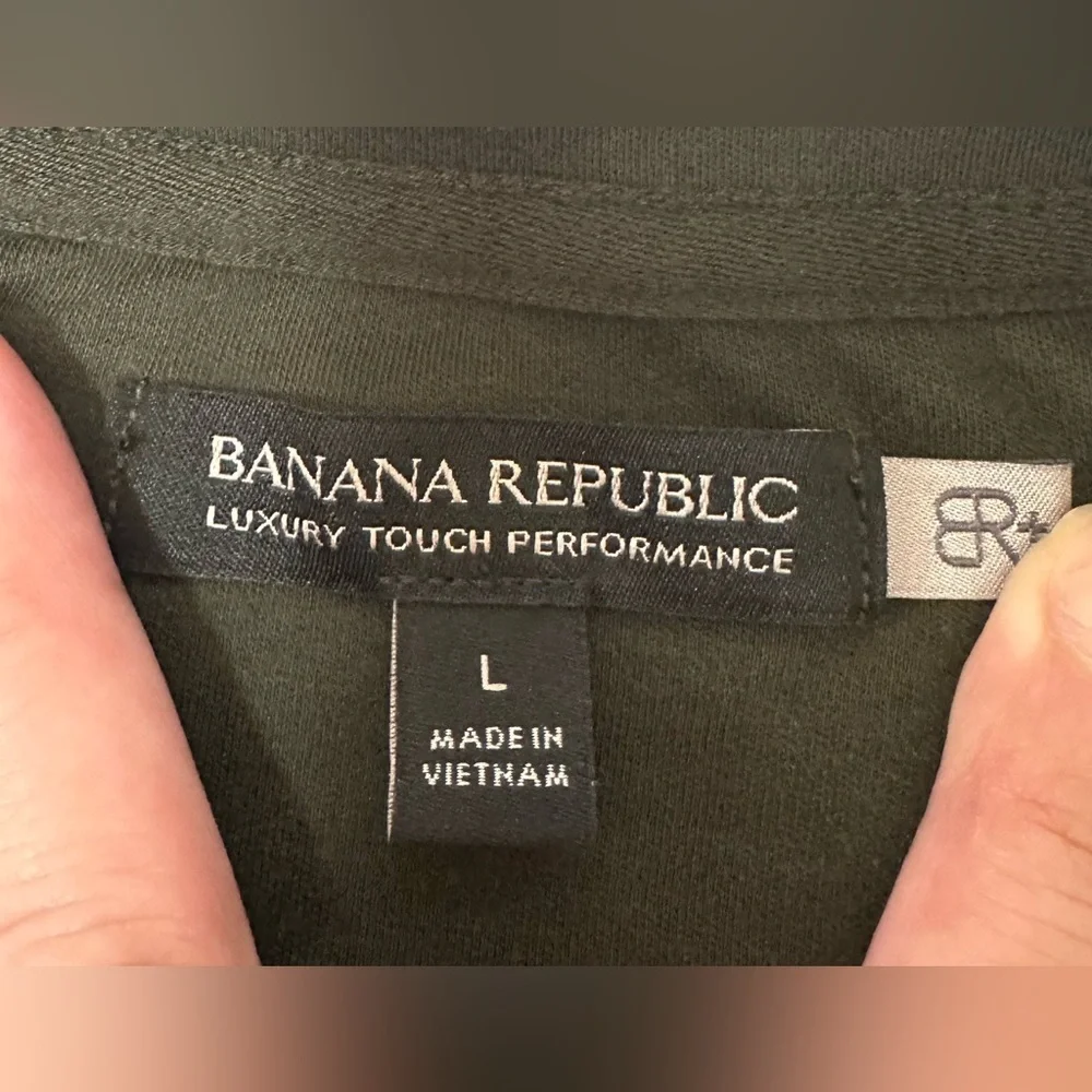 Banana Republic Luxury Touch Long Sleeve - Dark Green